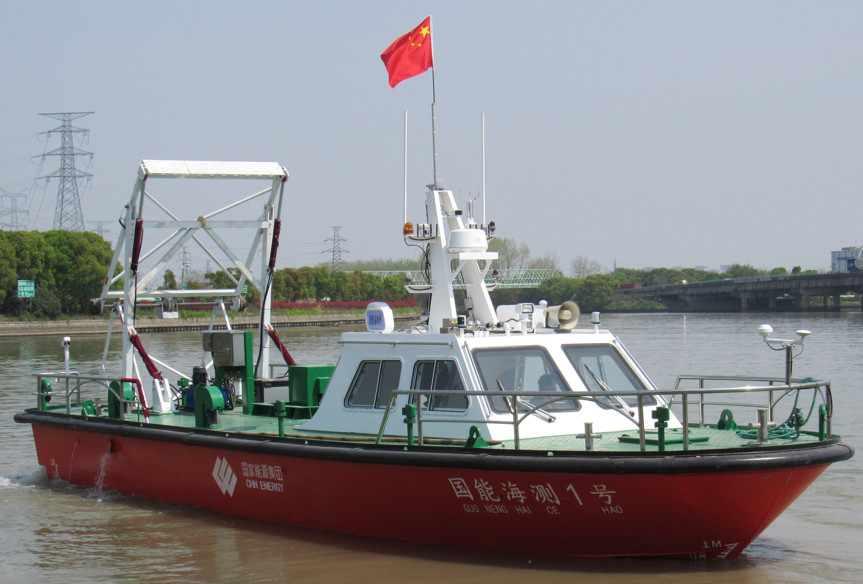 15米海上风电无人扫测船